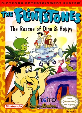 Flintstones, The - The Rescue of Dino & Hoppy (USA) box cover front